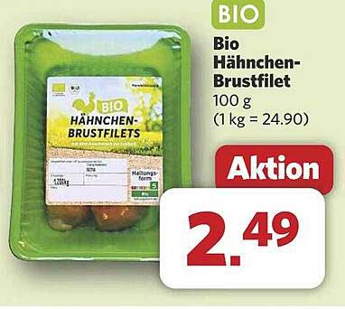 Bio Hähnchen-Brustfilet