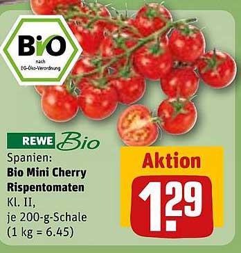 Bio Mini Cherry Rispentomaten