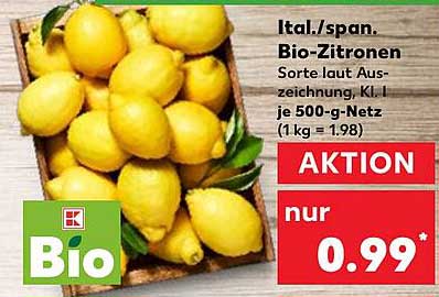 Bio-Zitronen