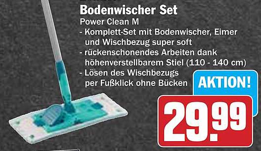 Bodenwischer Set