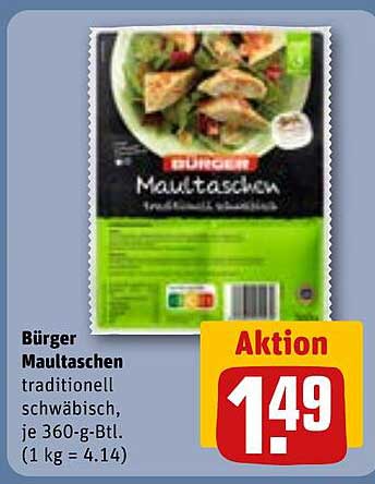 Bürger Maultaschen