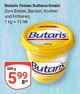 Butaris Feines Butterschmalz