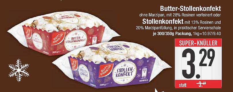 Butter-Stollenkonfekt