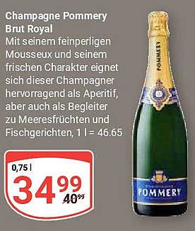 Champagne Pommery Brut Royal