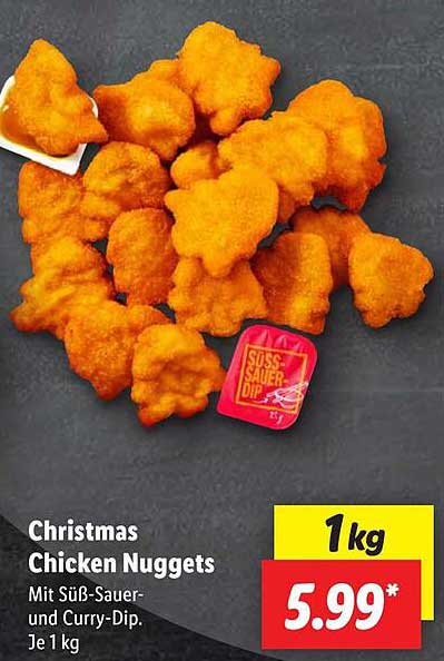 Christmas Chicken Nuggets