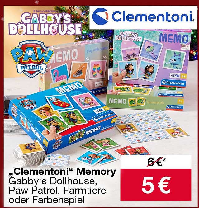 „Clementoni“ Memory