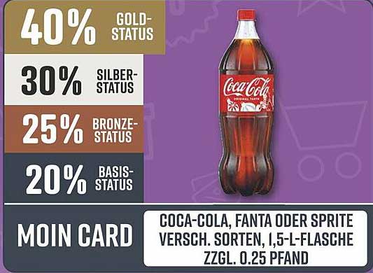 COCA-COLA, FANTA ODER SPRITE VERSCH. SORTEN, 1,5-L-FLASCHE