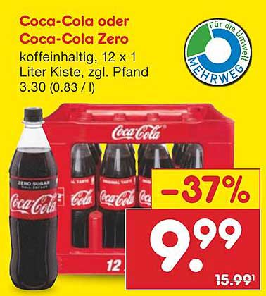 Coca-Cola oder Coca-Cola Zero