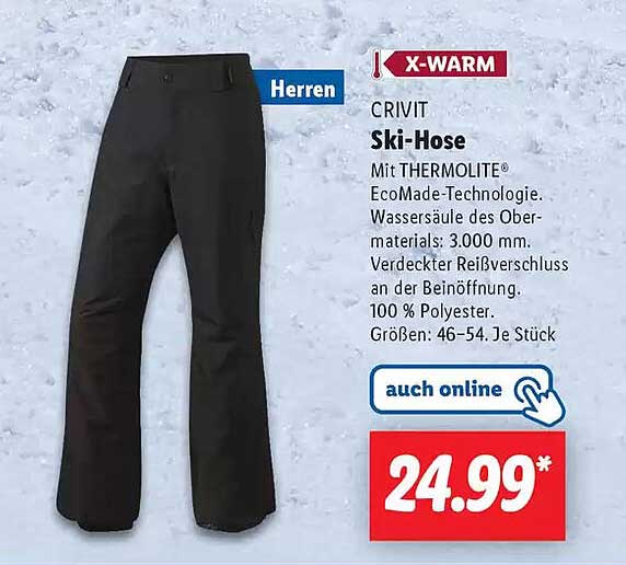 CRIVIT Ski-Hose