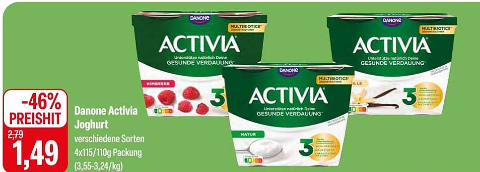 Danone Activia Joghurt