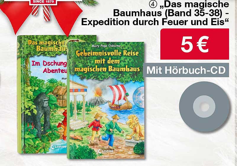 „Das magische Baumhaus (Band 35-38) - Expedition durch Feuer und Eis“