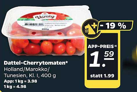 Dattel-Cherrytomaten*