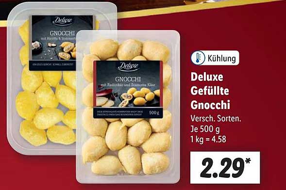 Deluxe Gefüllte Gnocchi