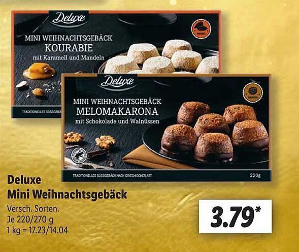 Deluxe Mini Weihnachtsgebäck