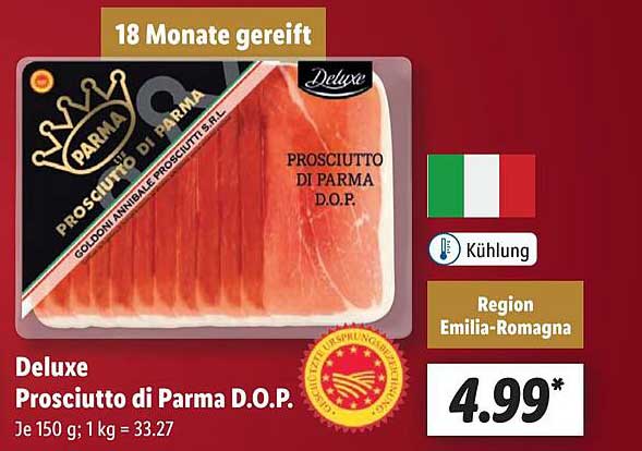 Deluxe Prosciutto di Parma D.O.P.