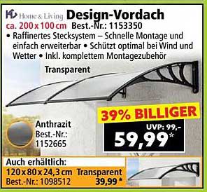 Design-Vordach