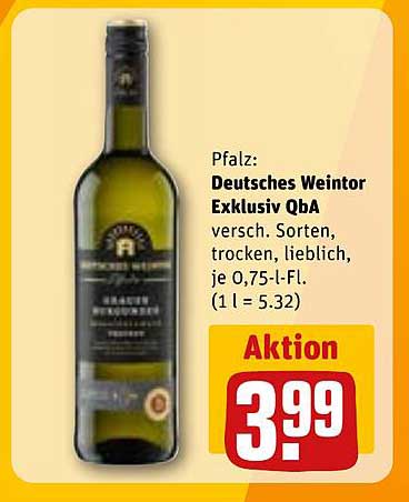 Deutsches Weintor Exclusiv QbA