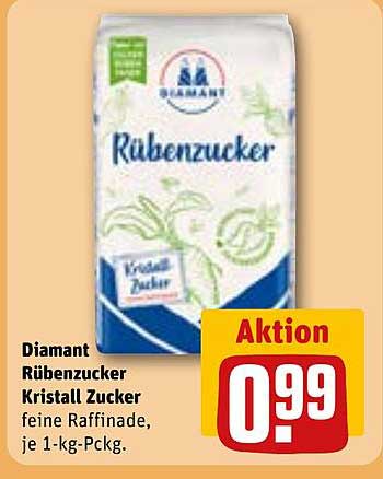 Diamant Rübenzucker Kristall Zucker