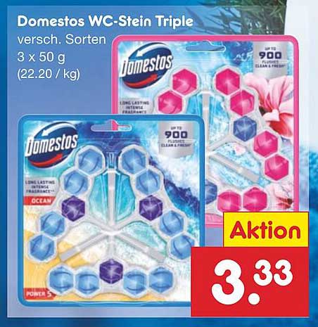 Domestos WC-Stein Triple