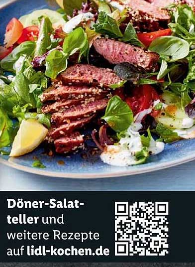 Döner-Salat-teller