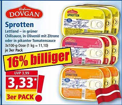 Dovgan Sprotten