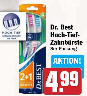 Dr. Best Hoch-Tief-Zahnbürste