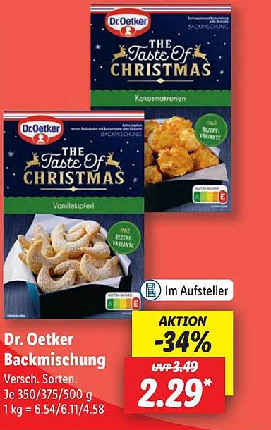 Dr. Oetker Backmischung