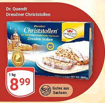 Dr. Quendt Dresdner Christstollen