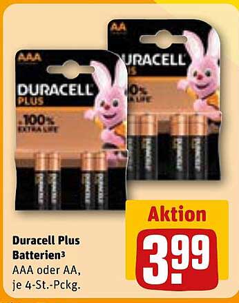 Duracell Plus Batterien