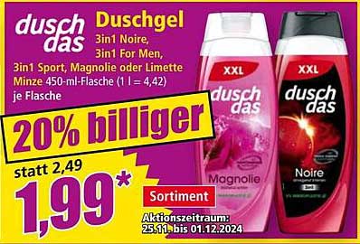 duscht das Duschgel