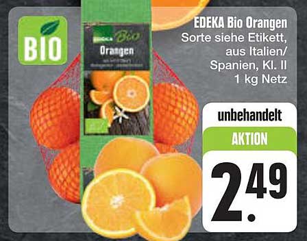 EDEKA Bio Orangen