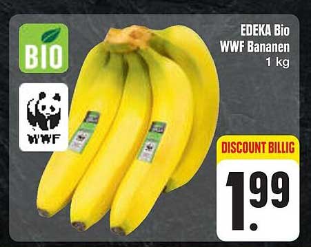 EDEKA Bio WWF Bananen