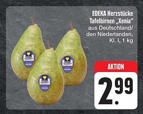 EDEKA Herzstücke Tafelbirnen „Xenia“