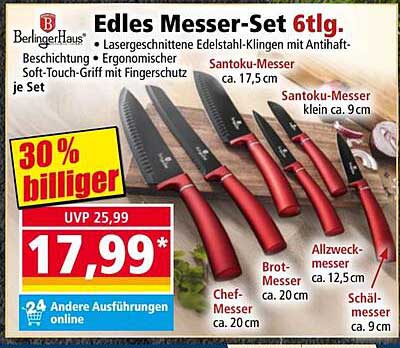 Edles Messer-Set 6tlg.