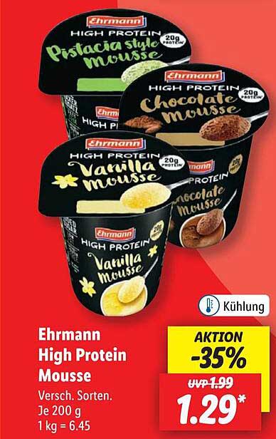 Ehrmann High Protein Mousse