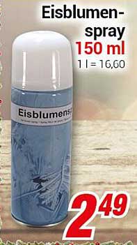 Eisblumenspray