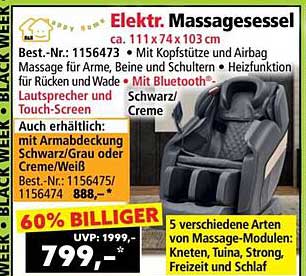 Elektr. Massagesessel