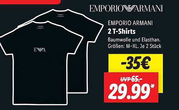 EMPORIO ARMANI 2 T-Shirts