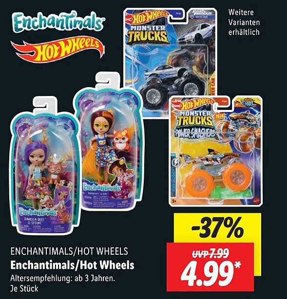 Enchantimals/Hot Wheels