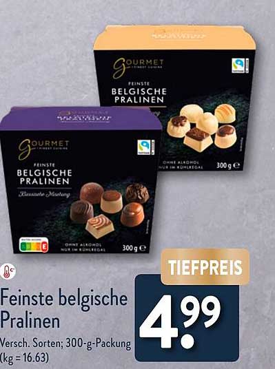 Feinste belgische Pralinen