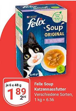 Felix Soup Katzennassfutter