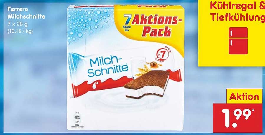 Ferrero Milch-Schnitte