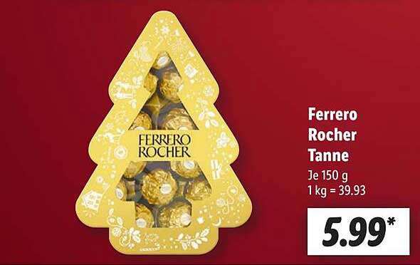 Ferrero Rocher Tanne