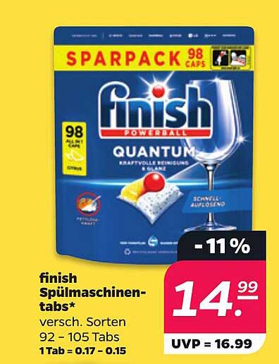 finish Spülmaschinen-tabs*