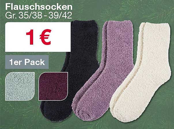 Flauschsocken