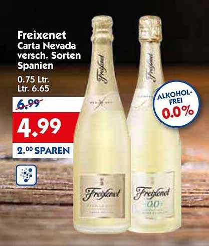 Freixenet Carta Nevada versch. Sorten Spanien