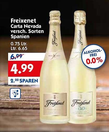 Freixenet Carta Nevada verschw. Sorten Spanien