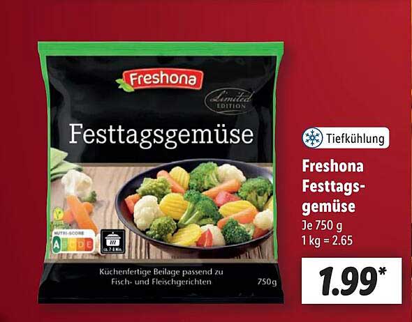 Freshona Festtagsgemüse