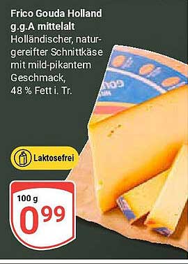 Frico Gouda Holland g.g.A mittelalt