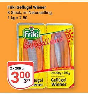 Friki Geflügel Wiener